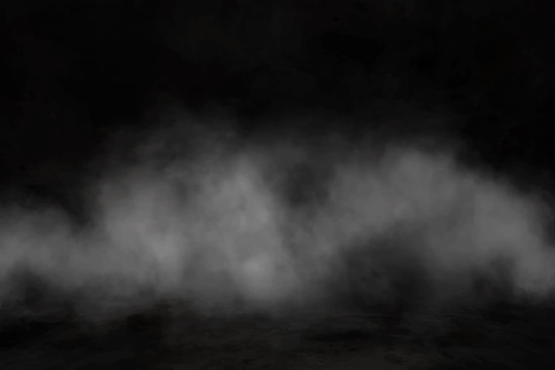 Realistic fog background