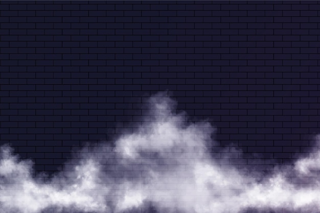 Realistic fog background