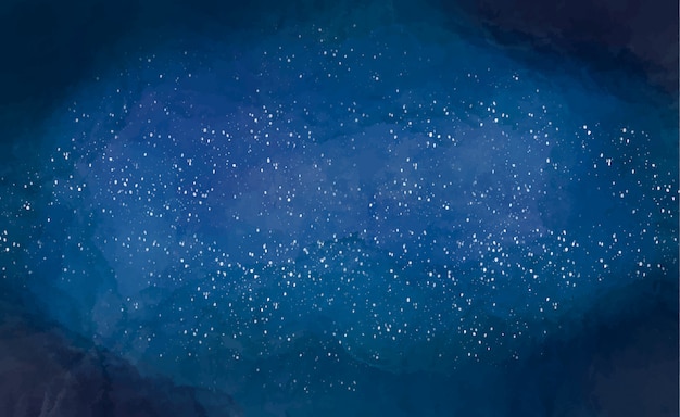 Free vector realistic galaxy background