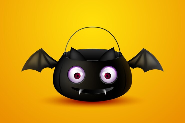 Free Vector realistic halloween bag illustration