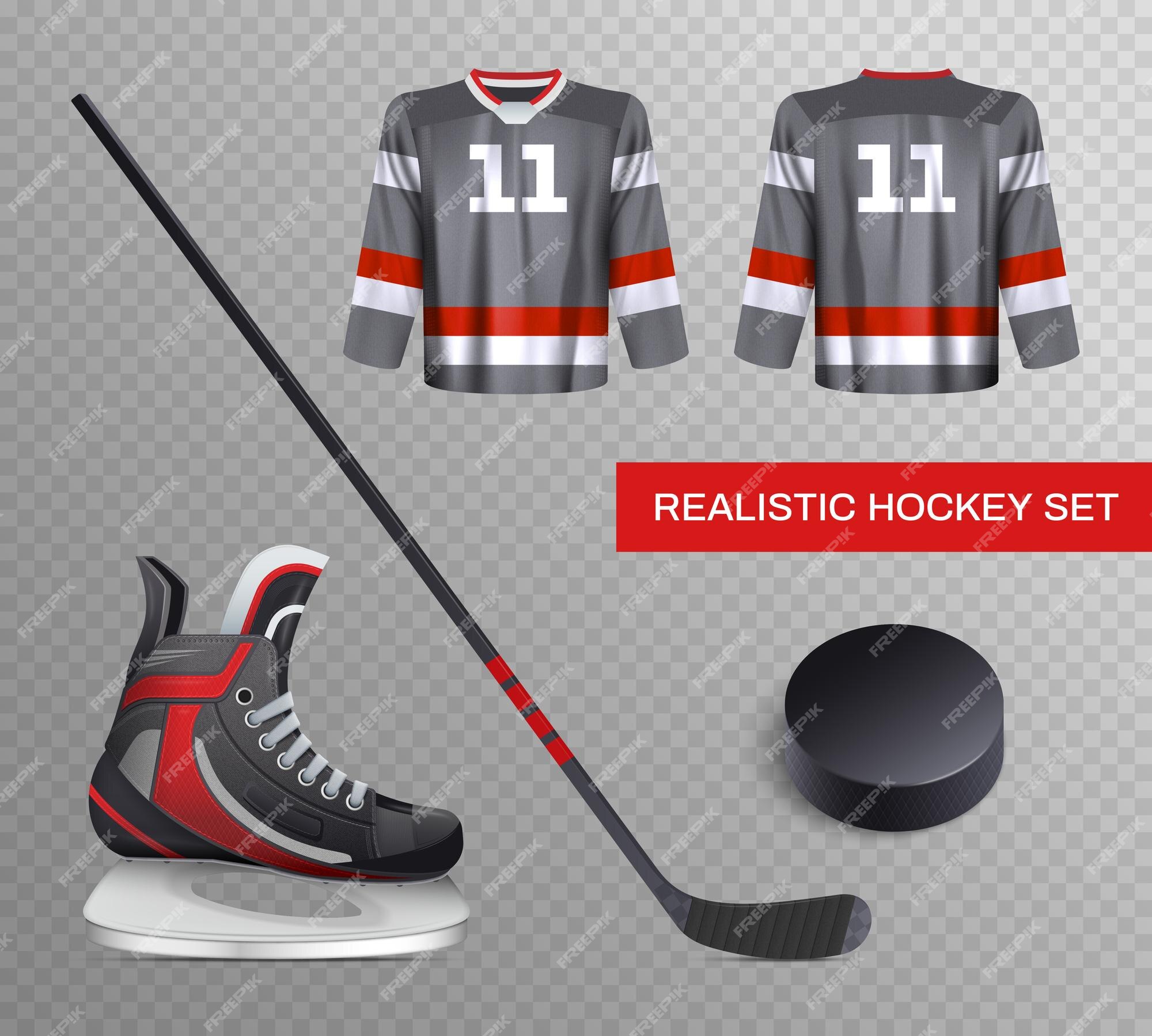 Shirt template forice hockey jersey Royalty Free Vector