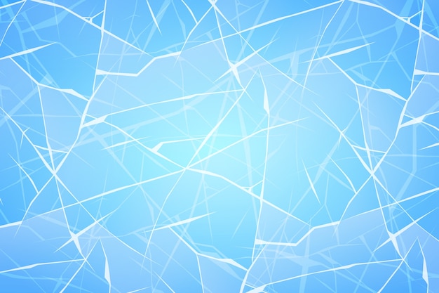 Free vector realistic ice texture illustration