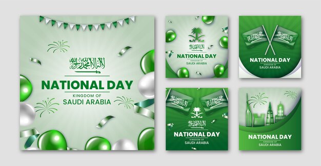 サウジアラビア建国記念日のリアルなInstagram投稿コレクション