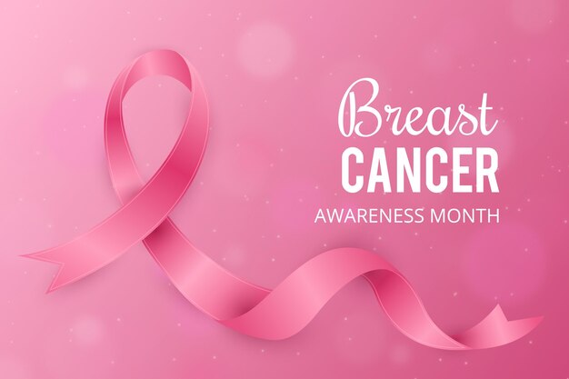 乳がんの背景に対する現実的な国際デー