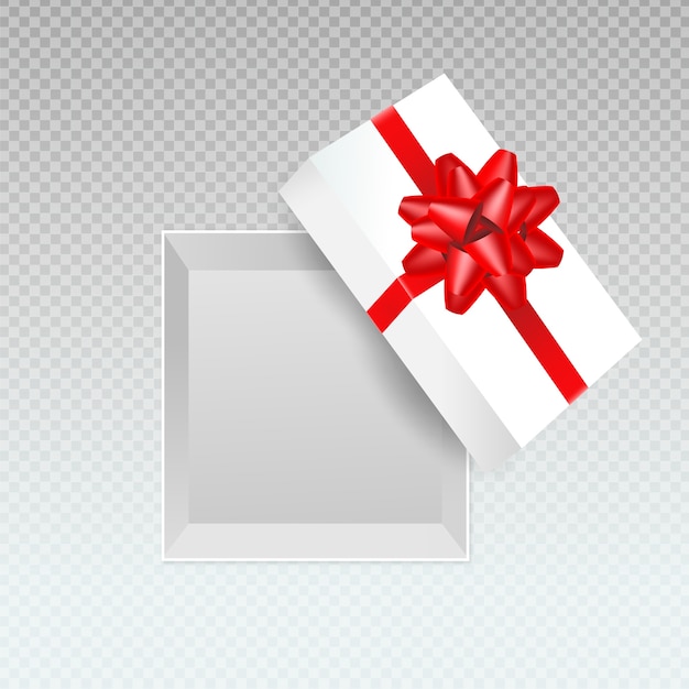 Free vector realistic isolated gift ribbon bow illustration