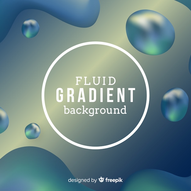 Free vector realistic liquid background