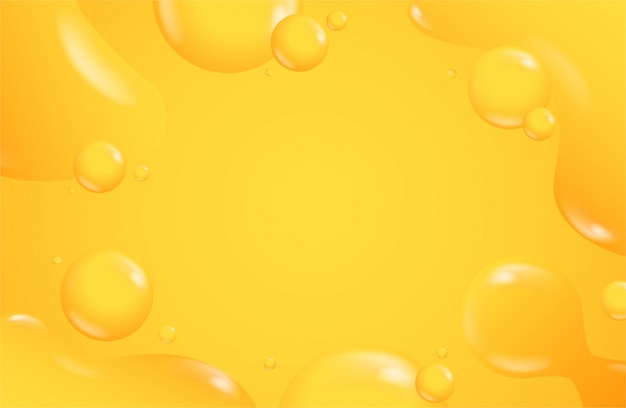 Realistic liquid effect background