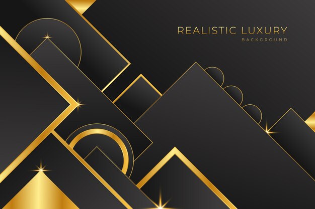 Realistic luxury background