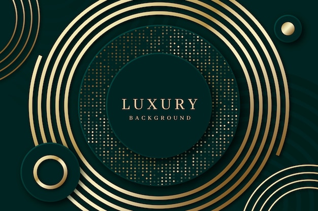 Free vector realistic luxury background