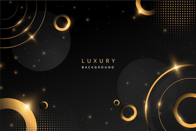 Free vector realistic luxury background