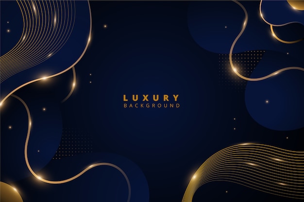 Free vector realistic luxury background