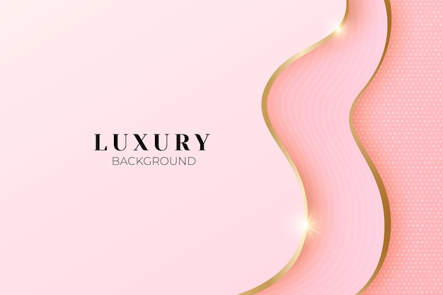 Free vector realistic luxury background