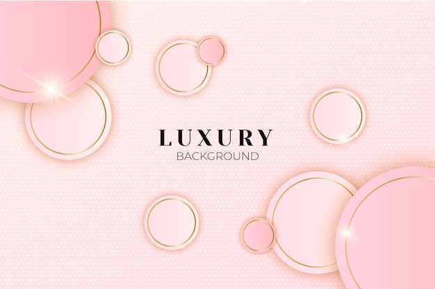 Free vector realistic luxury background