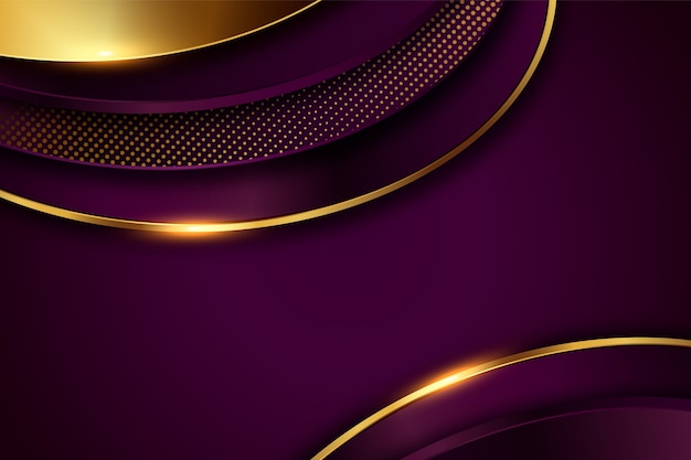 Free vector realistic luxury background