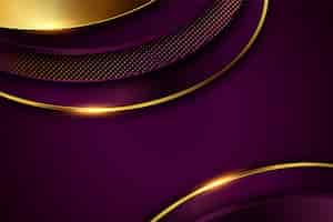 Free vector realistic luxury background