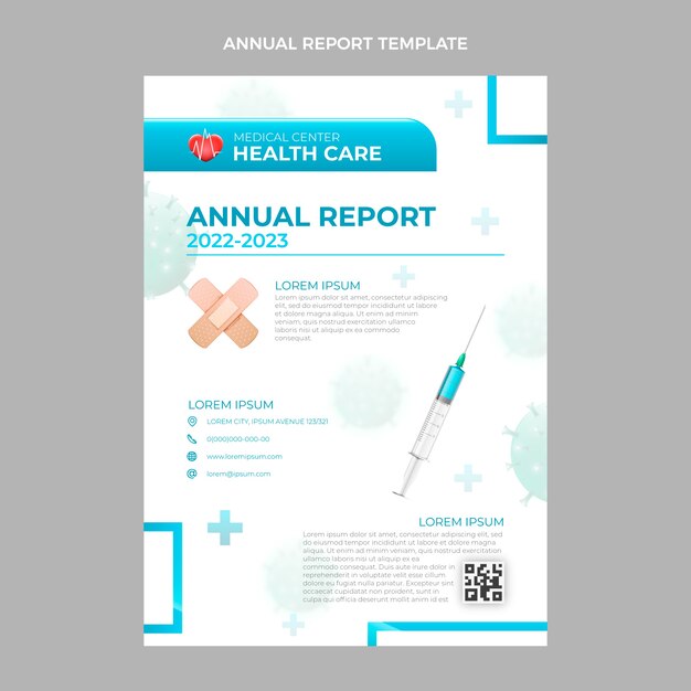 realistic medical annual report