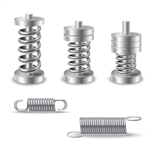 Realistic Metal Springs Devices