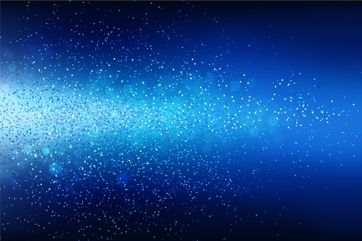 無料Vector 現実的なネイビー ブルーのキラキラ背景