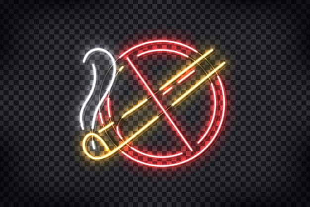 Download Free Realistic Neon Sign Of No Smoking Logo For Template Decoration And Use our free logo maker to create a logo and build your brand. Put your logo on business cards, promotional products, or your website for brand visibility.