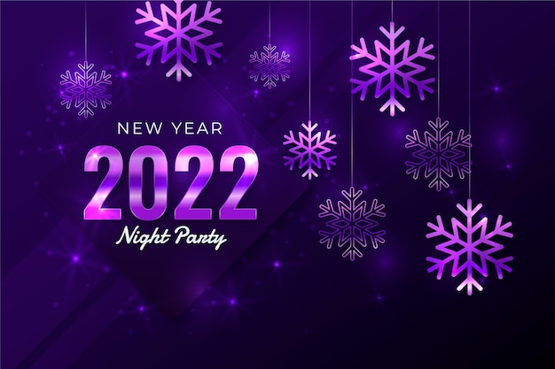 Free vector realistic new year background