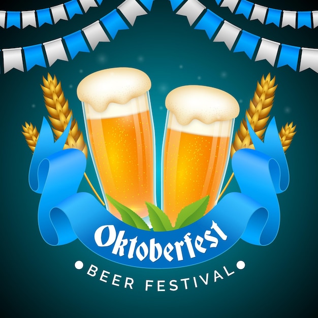 Realistico concetto più oktoberfest