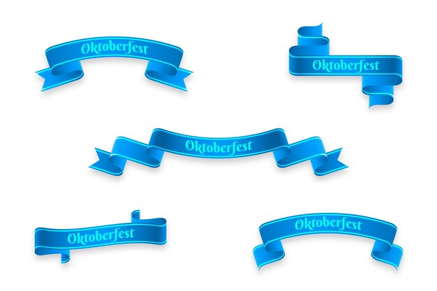 현실적인 옥토버페스트 리본 컬렉션