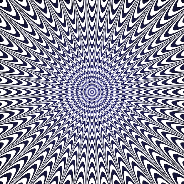Realistic optical illusion background