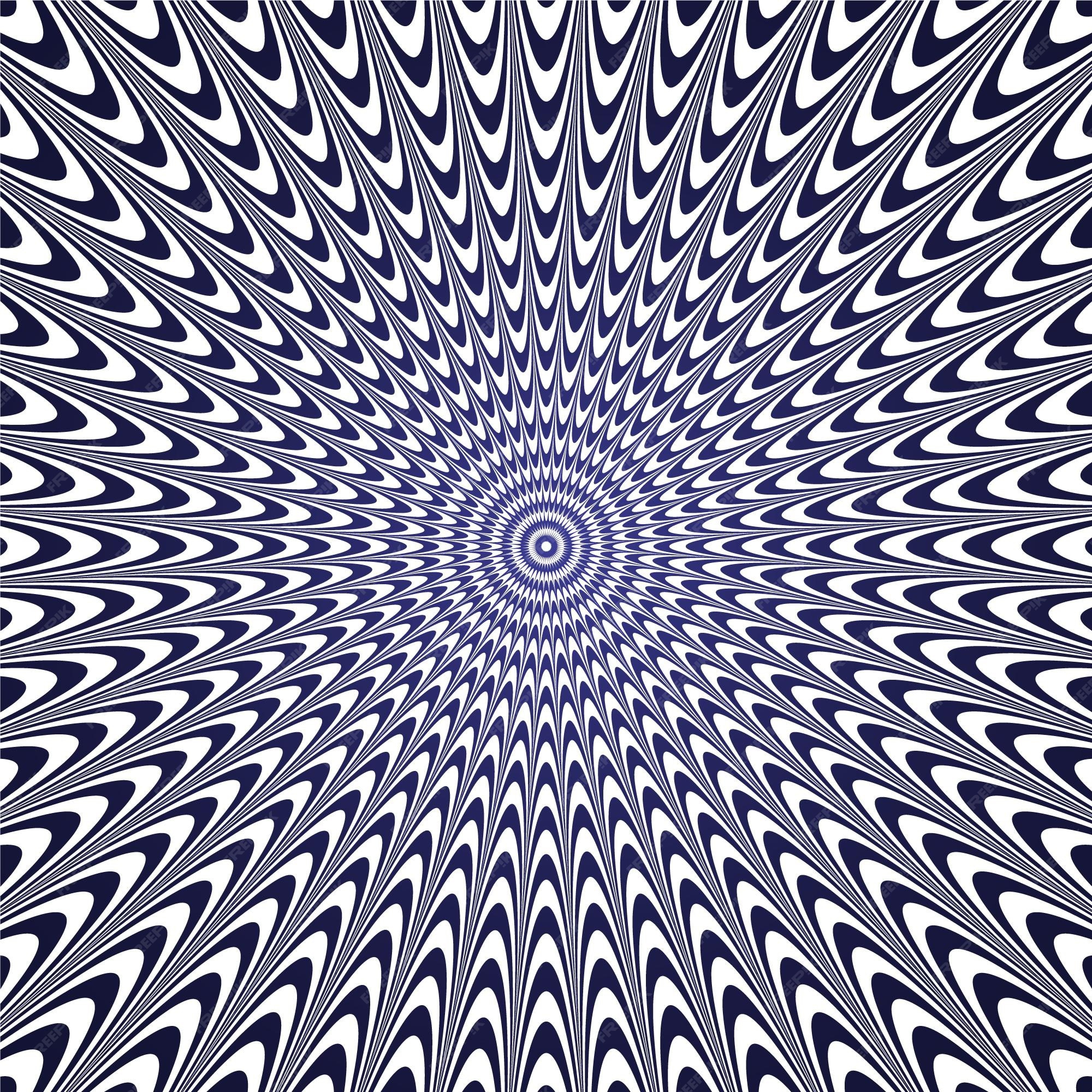 simple optical illusion patterns