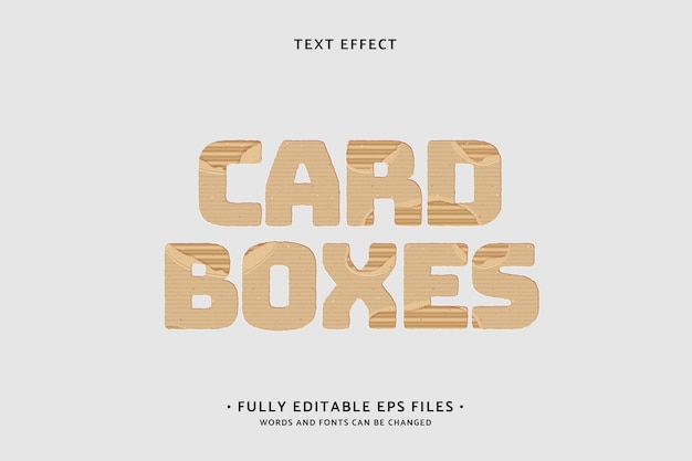 Realistic paper cutout text effect