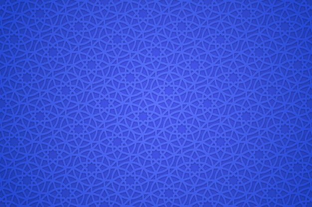 Free vector realistic paper style abstract ornamental background