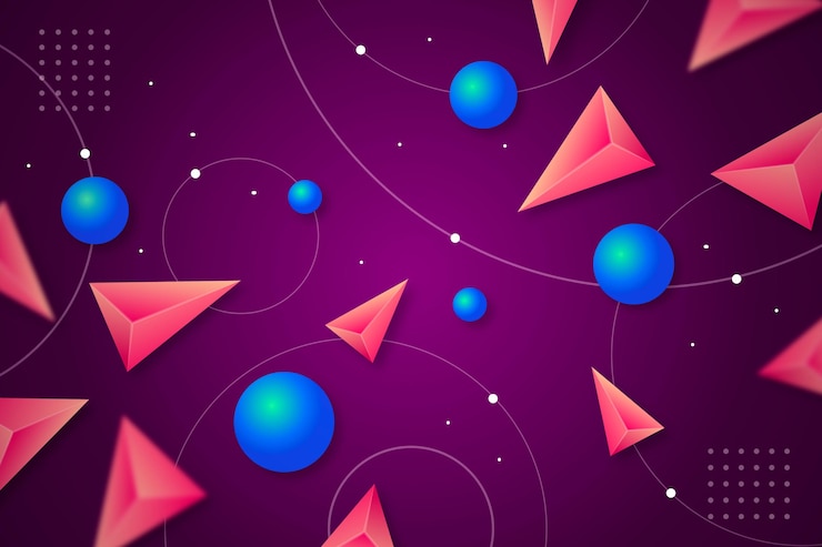 Free Vector realistic polygonal background