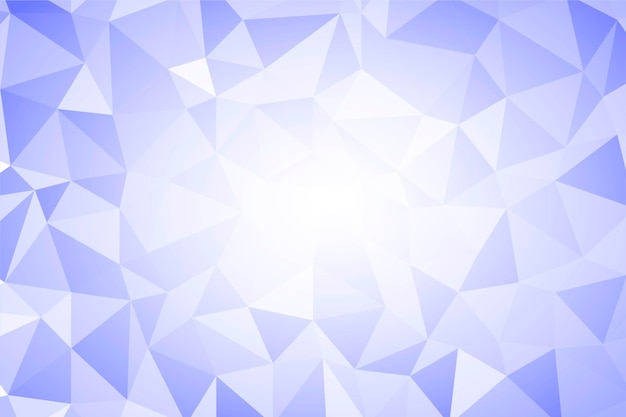 Free vector realistic polygonal background