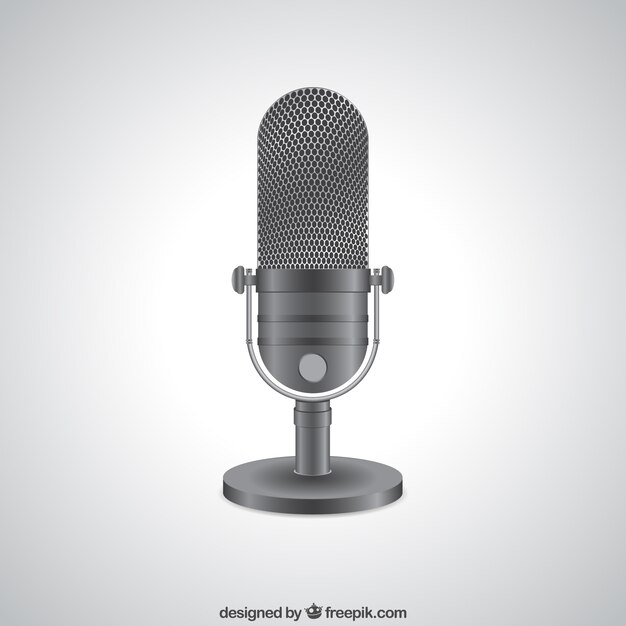 Realistic radio microphone