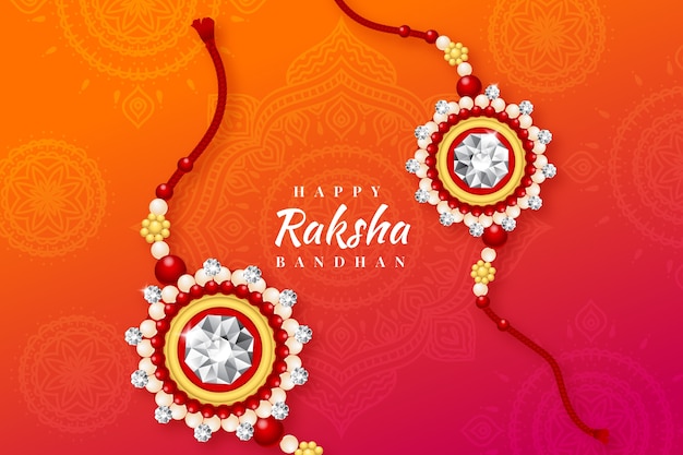 Realistico concetto di raksha bandhan