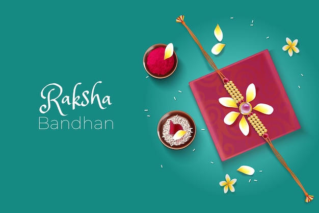 현실적인 raksha bandhan 그림