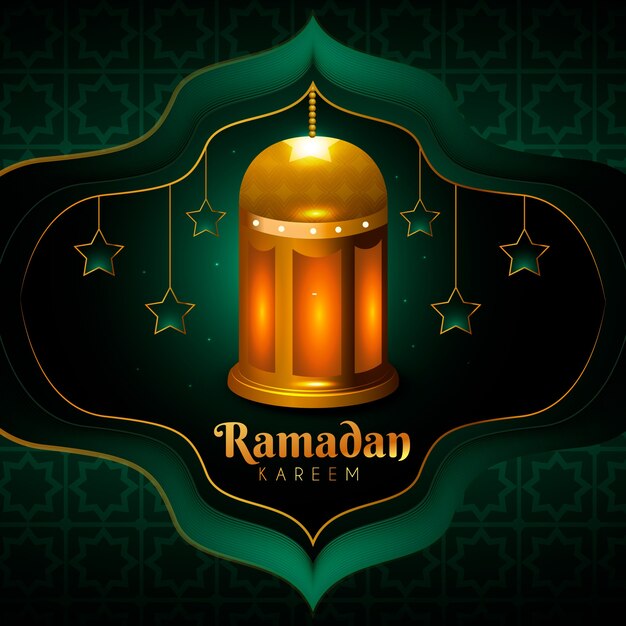 Реалистичные Рамадан обои со свечой