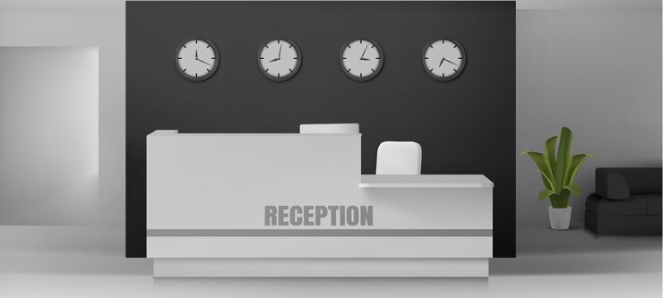 Free Vector realistic reception