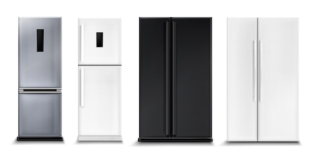 Realistic refrigerator set