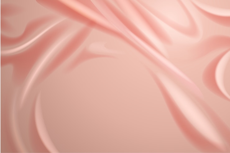 Free Vector realistic rose gold silk background