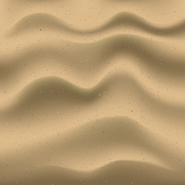 Realistic sand background