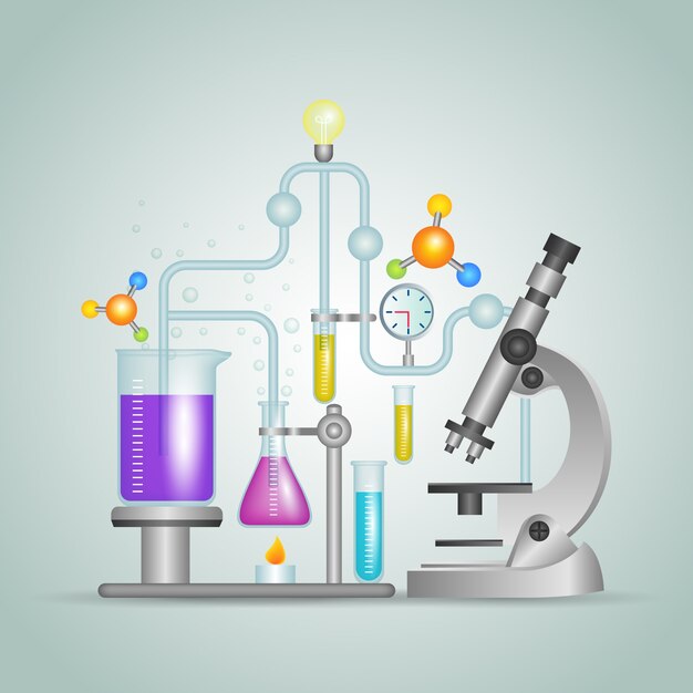 現実的な科学研究室のコンセプト