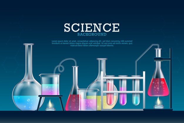 現実的な科学実験室のコンセプト