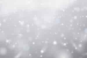 Free vector realistic snowfall background