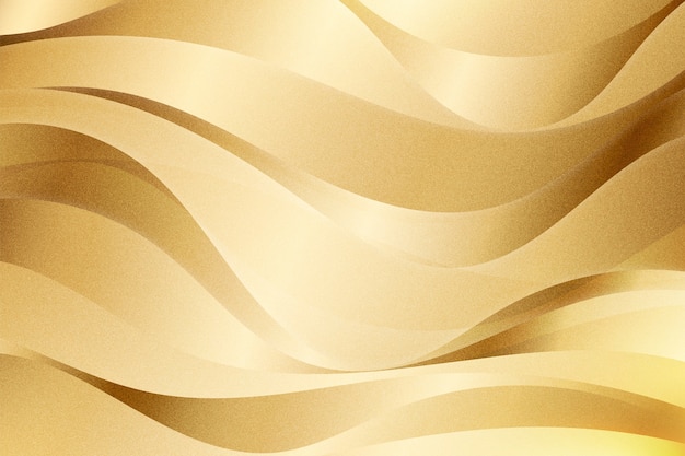 Free vector realistic solid gold background