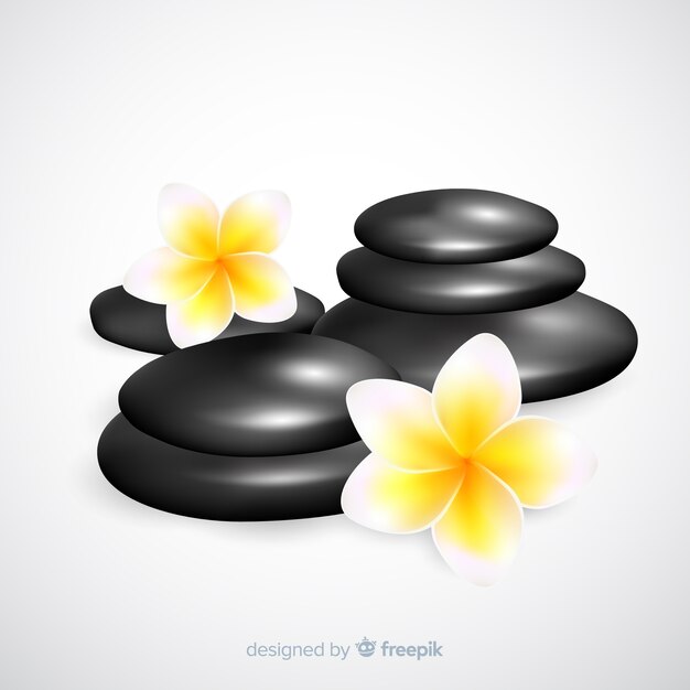 Bright spa background | Free Vector