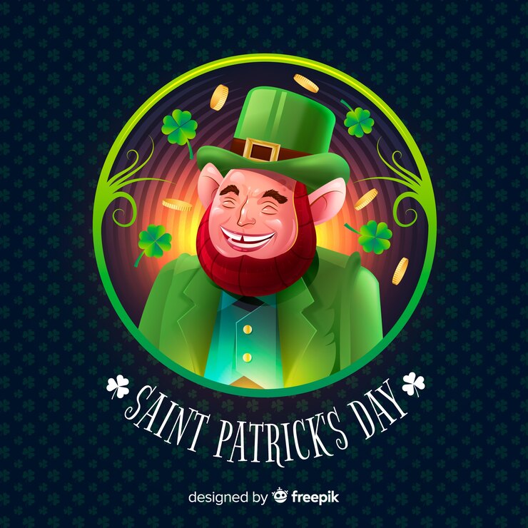 Free Vector realistic st. patrick's day background