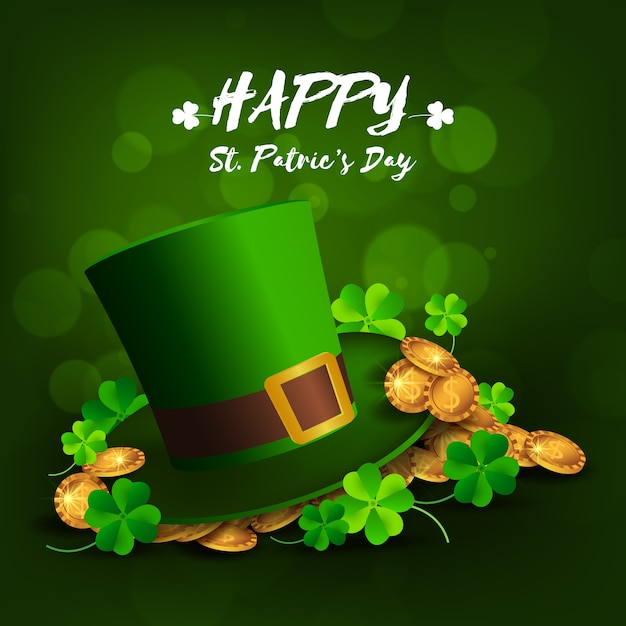 Free vector realistic st. patrick's day