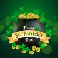 Free vector realistic st. patrick's day