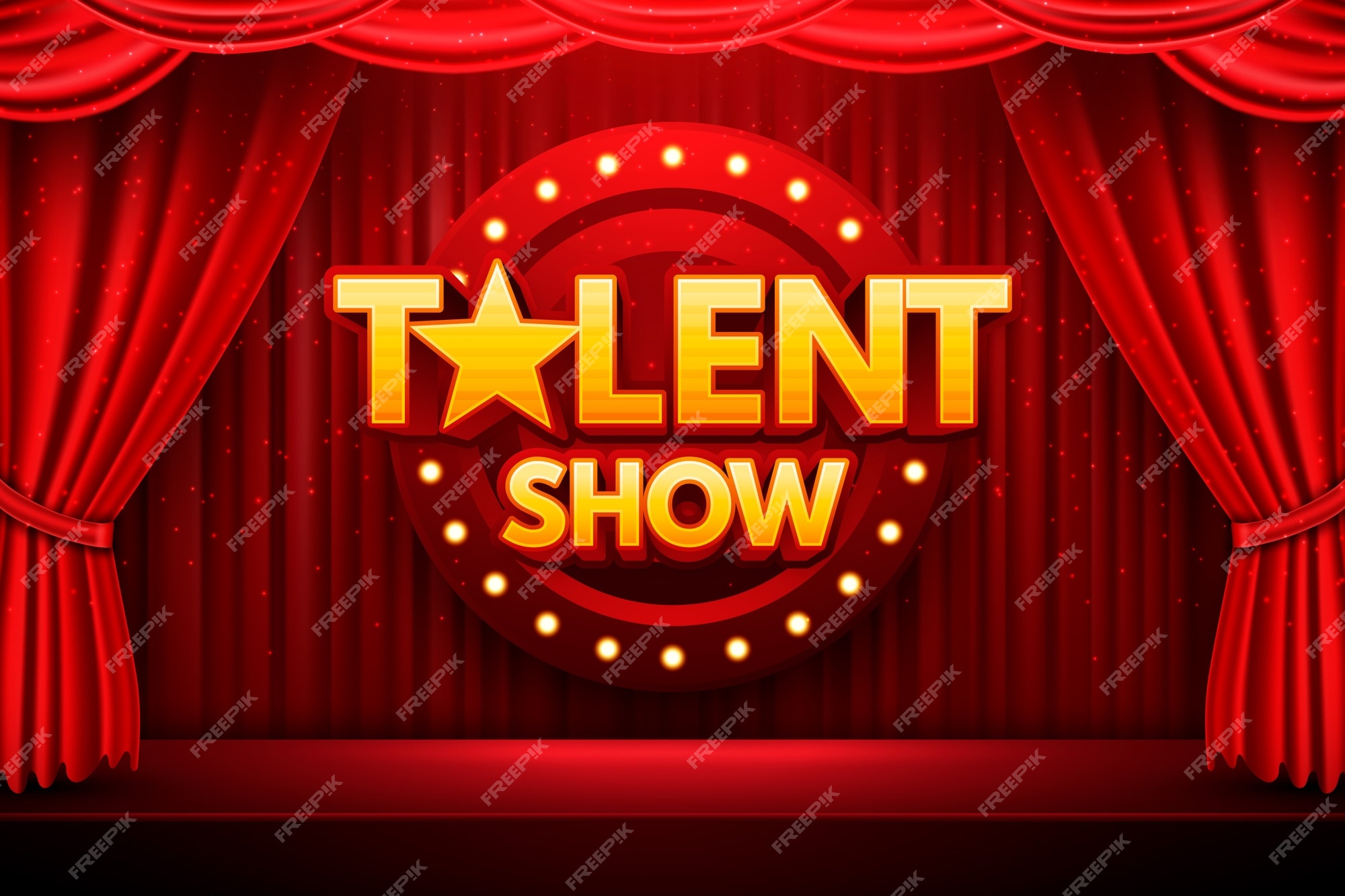 Details 100 talent show background