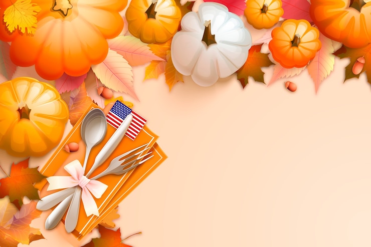 Free Vector realistic thanksgiving illustration